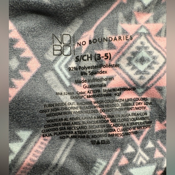 NOBO No Boundaries V Neck Warm Shirt Long Sleeve Size Small - Picture 4 of 4